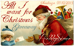 HobbysSimo - I all want for Christmas - Giveaway