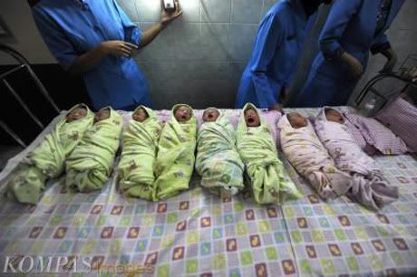 Inilah bayi-bayi unik yang dilahirkan tepat pada tanggal 09-09-09 kemarin