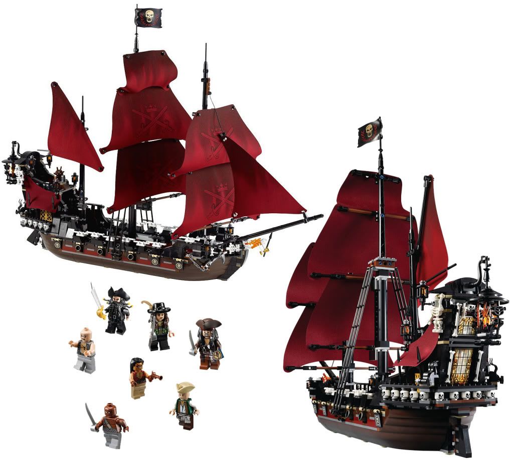 lego pirates of the caribbean sets queen anne's revenge