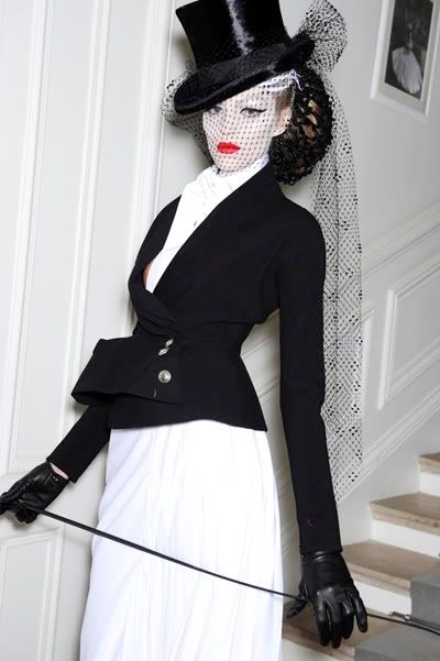 Christian Dior Couture Spring 2010 Collection,Anja Rubik