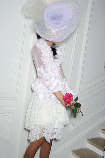Christian Dior Couture Spring 2010 Collection,Chanel Iman