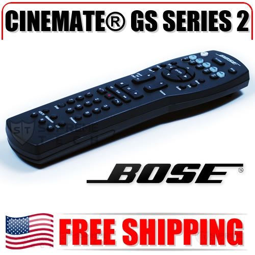 Original Bose CineMate GS Series II 2 Universal Remote Control for Home
