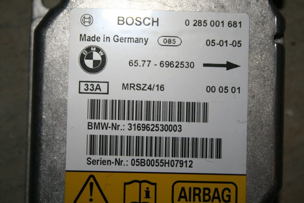 E46 Airbag Module