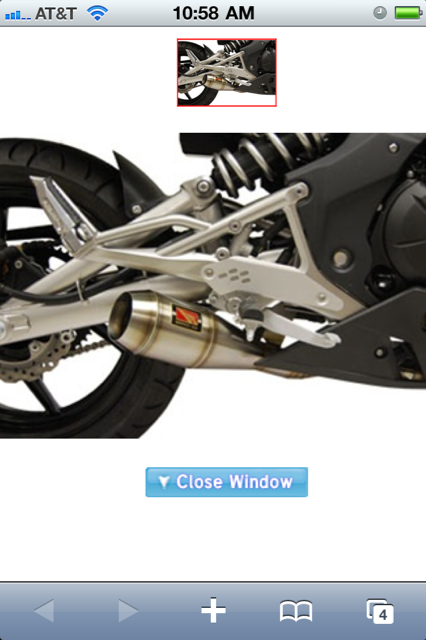 kawasaki exhaust systems