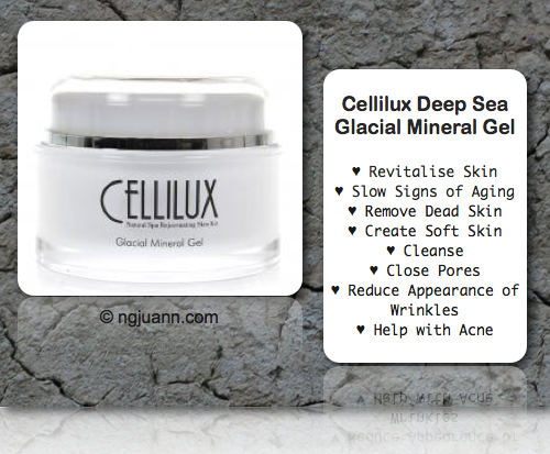 Cellilux Glacial Mineral Gel Mask