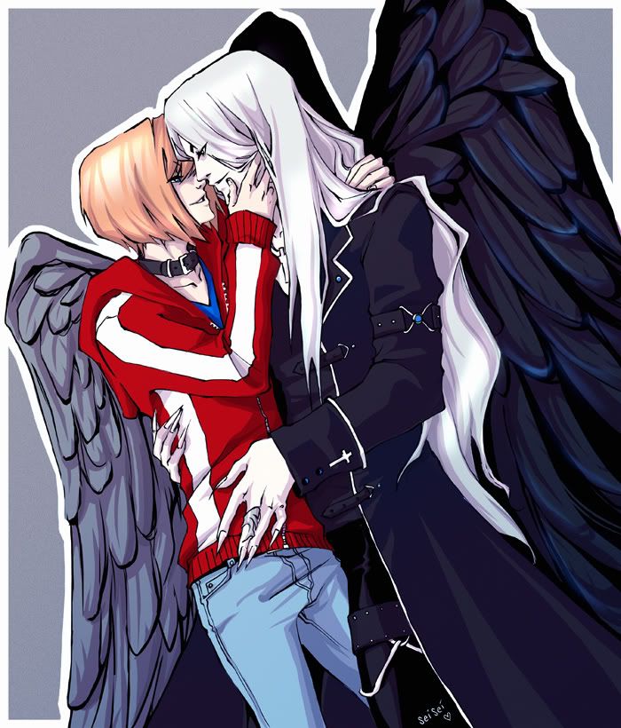 anime angel couples. Anime angel couple
