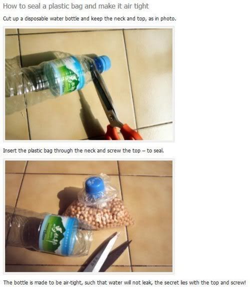 How to Seal a Plastic Bag and Make it Air Tight GT QuickPack