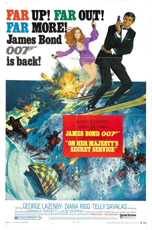 On Her Majesty’s Secret Service Poster