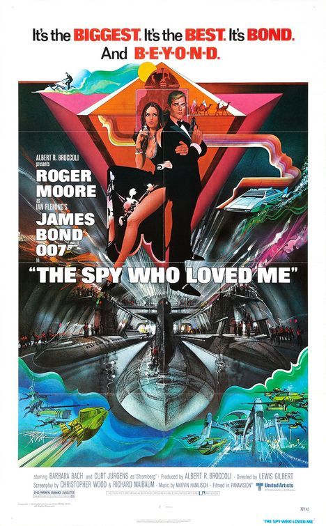 The Spy Who Loved Me Poster