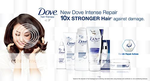 A review of Dove's newly formulated Intense Repair range