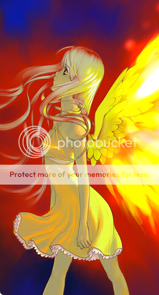 Anime Fire Angel Girl Animated Gifs | Photobucket