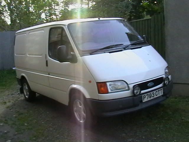 ford transit scrap yard